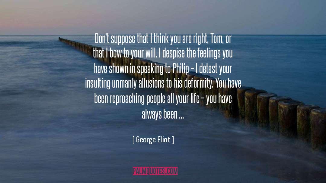 Punishing quotes by George Eliot