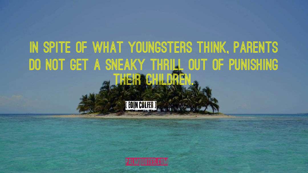 Punishing Yourself quotes by Eoin Colfer