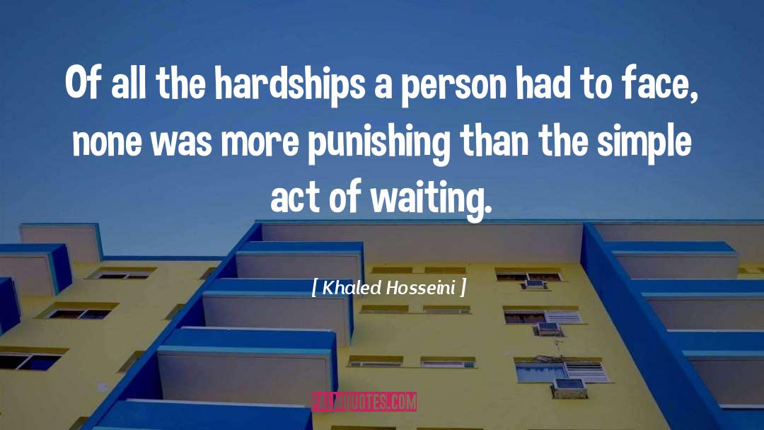 Punishing Yourself quotes by Khaled Hosseini