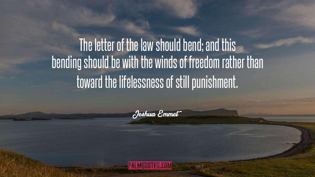 Punishment quotes by Joshua Emmet