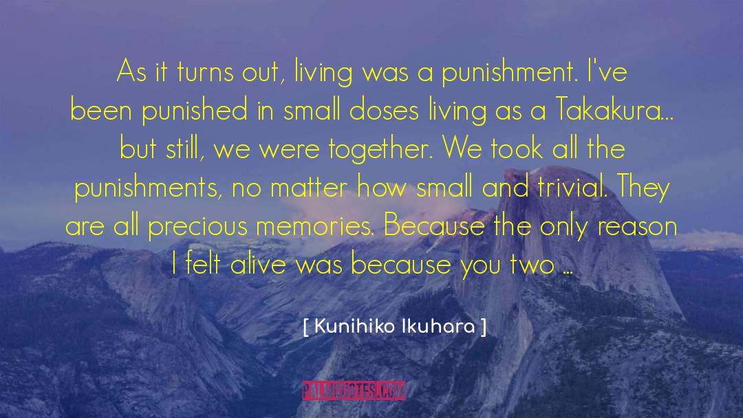 Punishments quotes by Kunihiko Ikuhara
