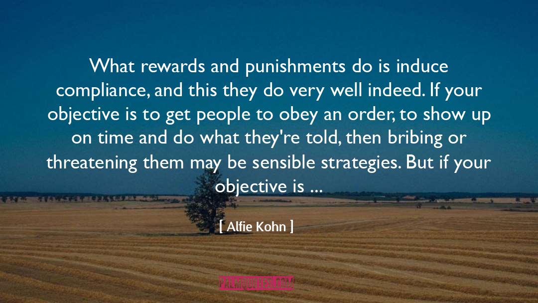 Punishments quotes by Alfie Kohn