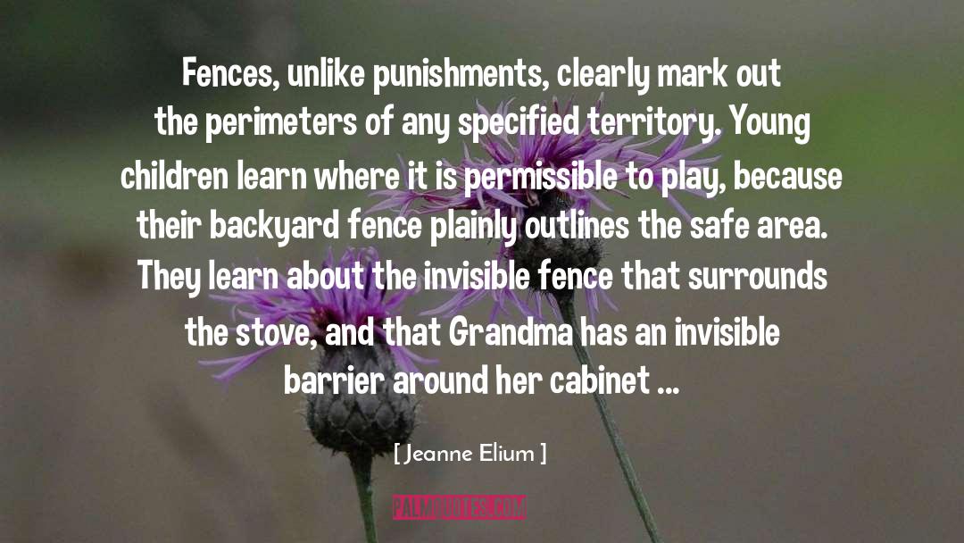 Punishments quotes by Jeanne Elium