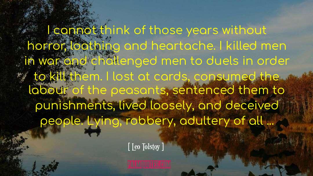 Punishments quotes by Leo Tolstoy