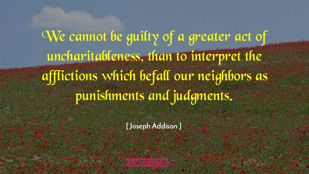 Punishments quotes by Joseph Addison