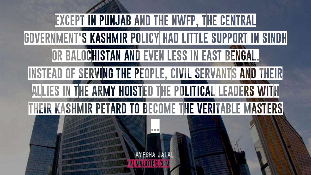 Punjab quotes by Ayesha Jalal