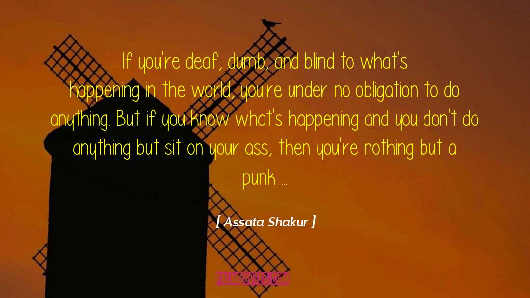 Punk 57 quotes by Assata Shakur