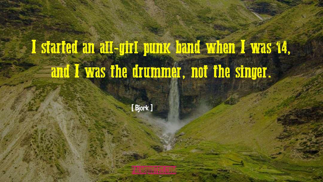 Punk Pop quotes by Bjork