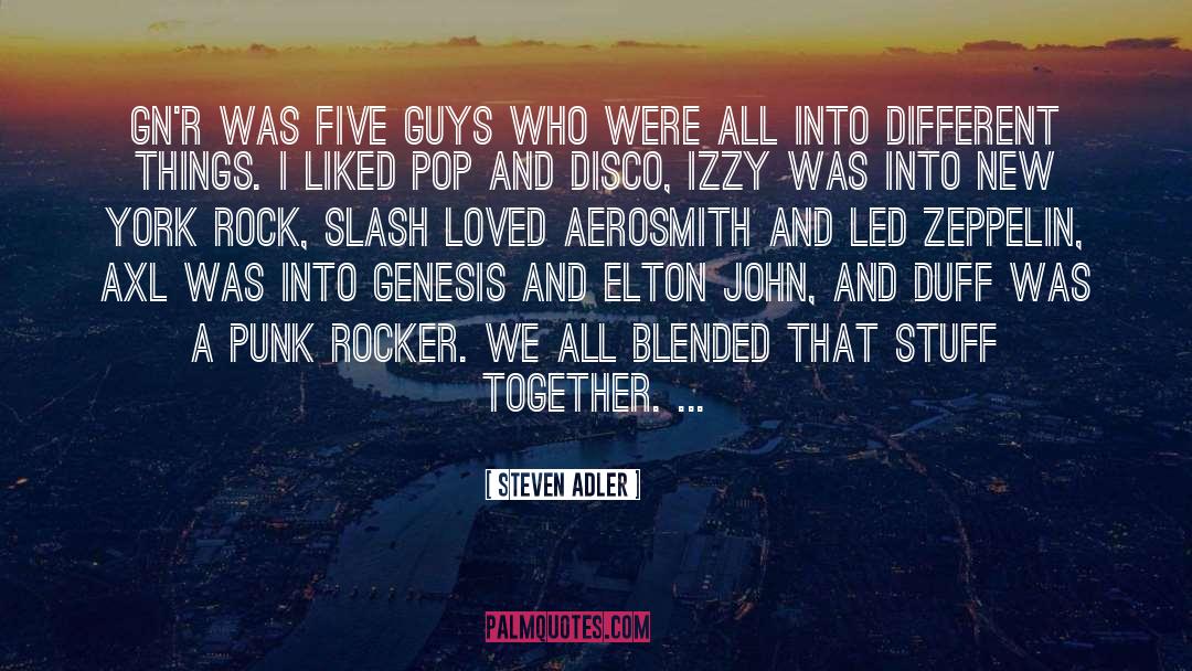 Punk Rock John quotes by Steven Adler