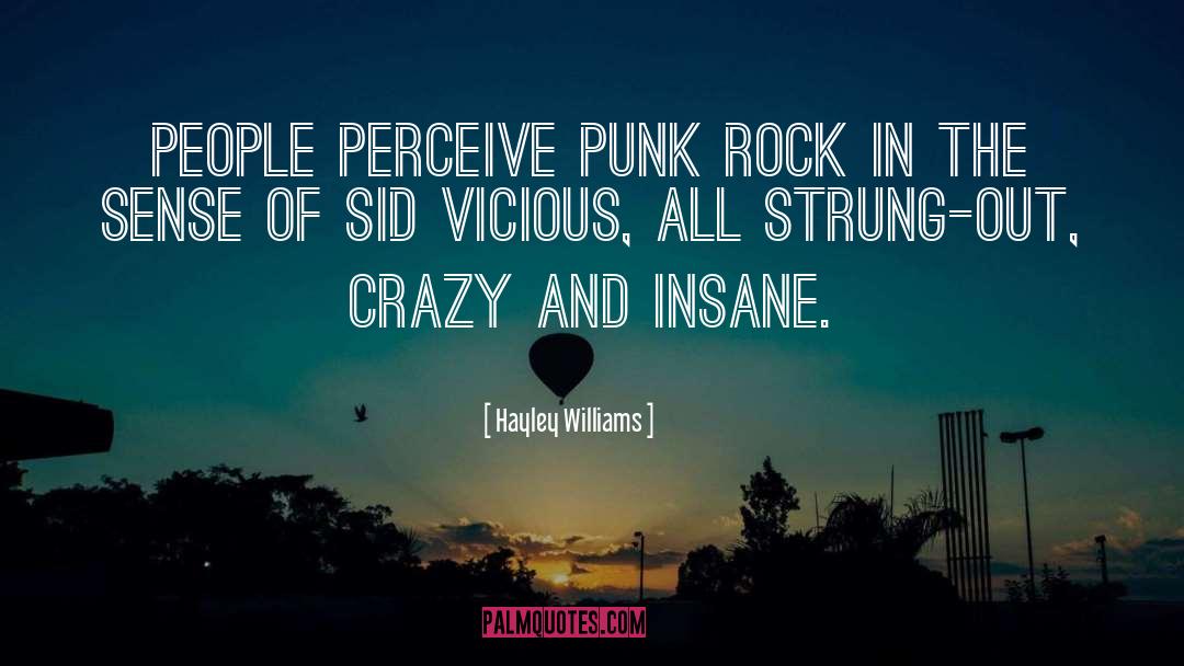 Punk Rock quotes by Hayley Williams