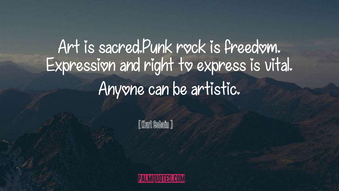 Punk Rock quotes by Kurt Cobain