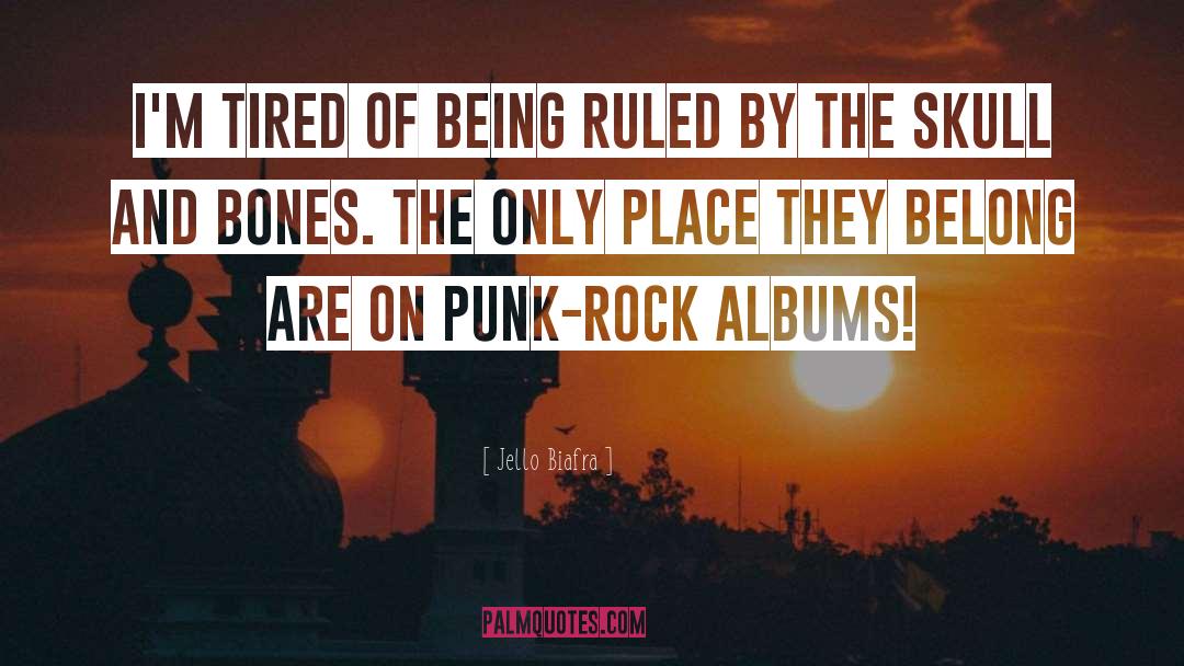 Punk Rock quotes by Jello Biafra