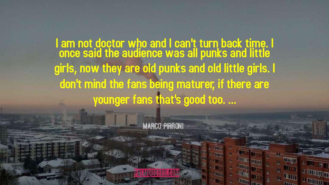 Punks quotes by Marco Pirroni