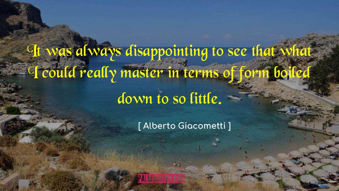 Puppet Master quotes by Alberto Giacometti