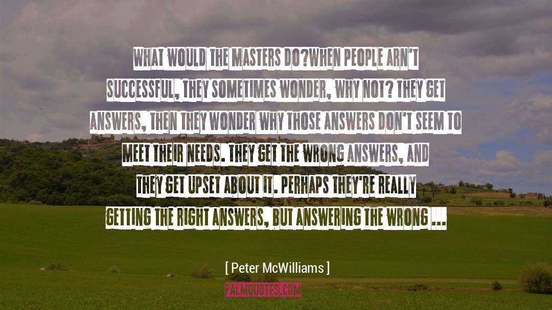 Puppet Masters quotes by Peter McWilliams