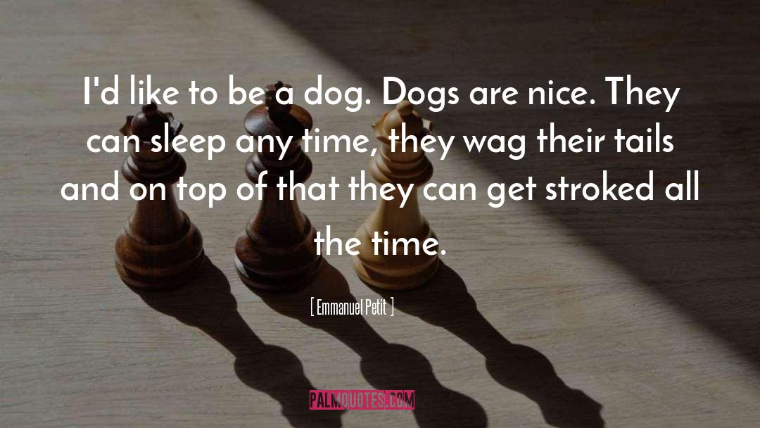 Puppies And Dogs quotes by Emmanuel Petit