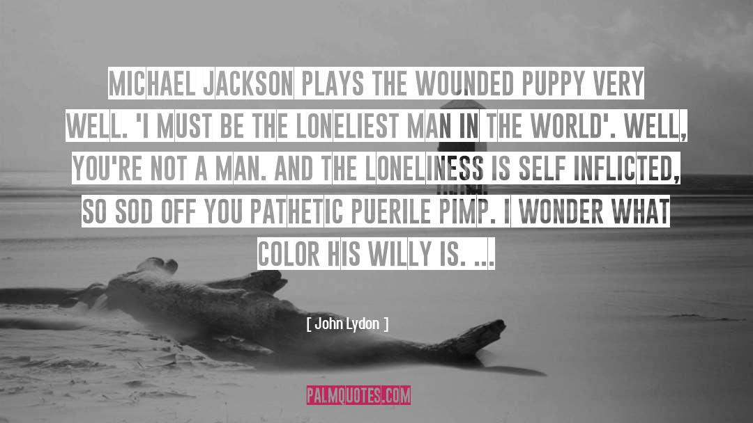 Puppy quotes by John Lydon