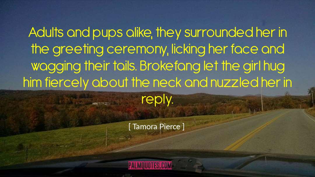 Pups quotes by Tamora Pierce