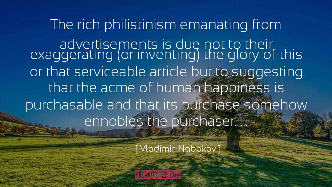 Purchasers quotes by Vladimir Nabokov