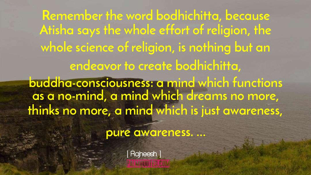 Pure Awareness Cosmic Field quotes by Rajneesh