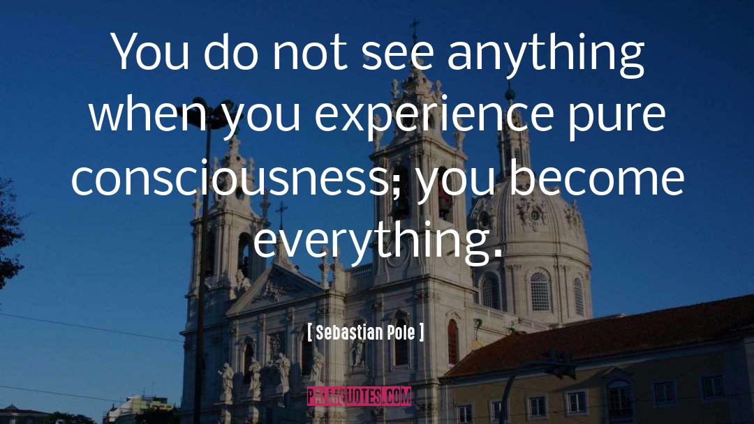 Pure Consciousness quotes by Sebastian Pole