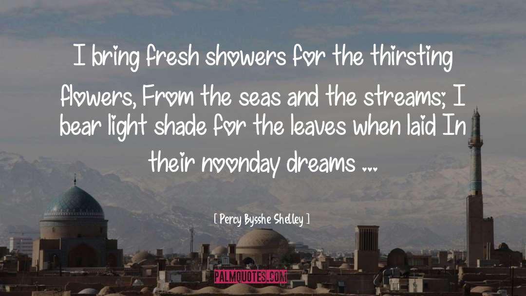 Pure Fresh Flower quotes by Percy Bysshe Shelley