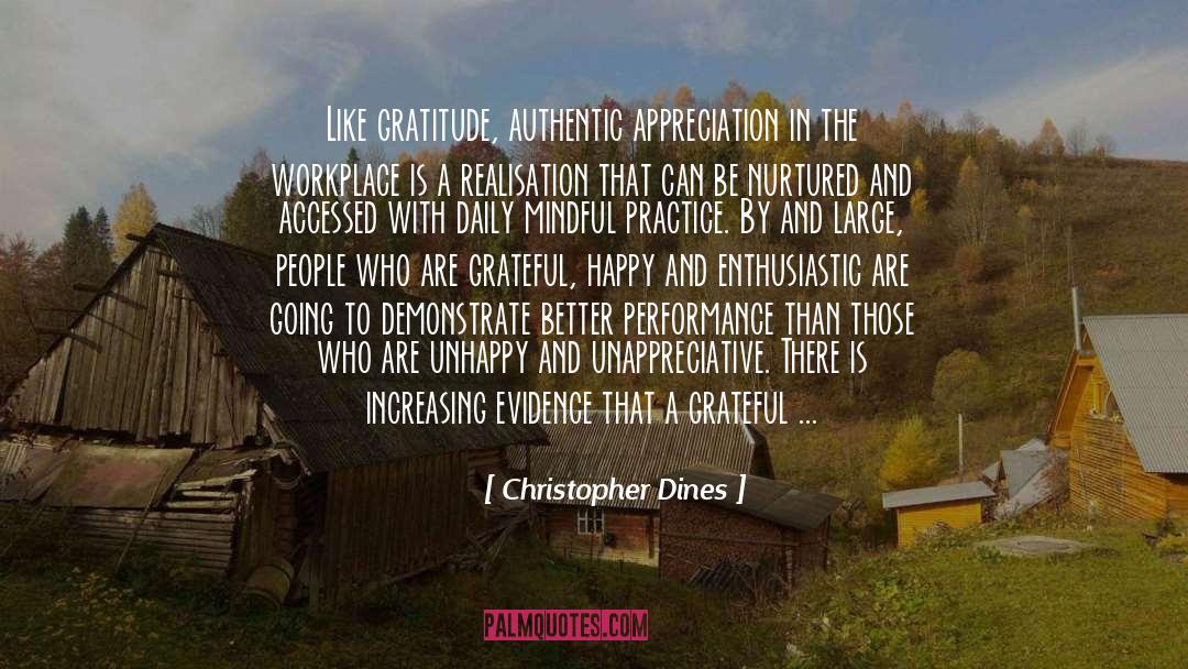 Pure Happiness quotes by Christopher Dines