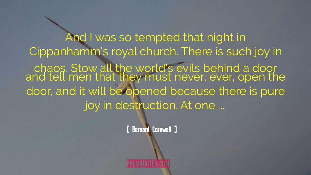 Pure Joy quotes by Bernard Cornwell