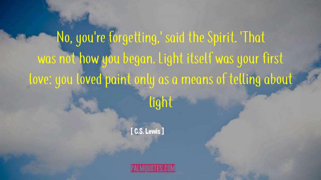 Pure Light quotes by C.S. Lewis