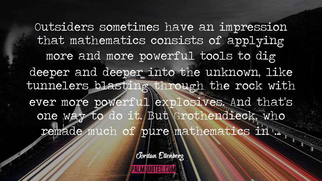 Pure Mathematics quotes by Jordan Ellenberg