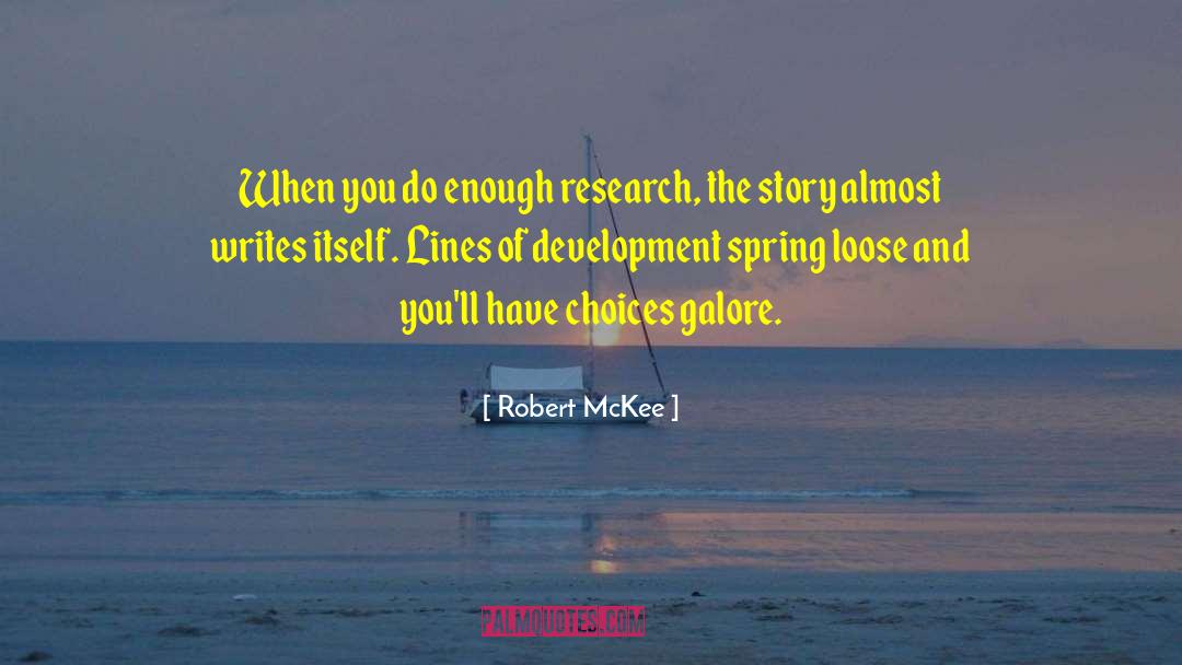 Pure Research quotes by Robert McKee
