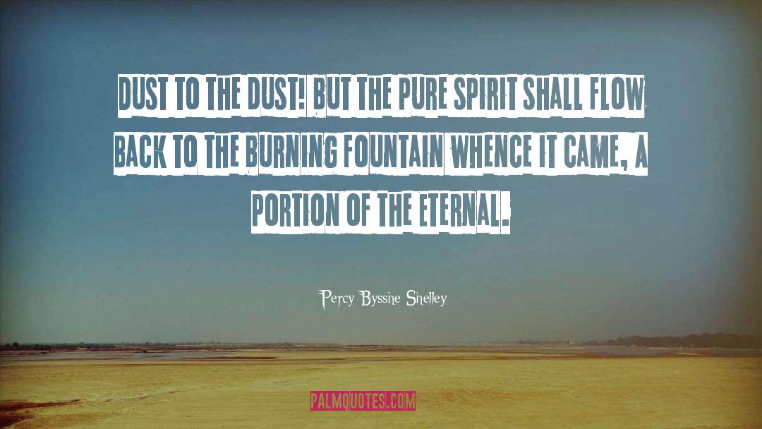 Pure Spirit quotes by Percy Bysshe Shelley