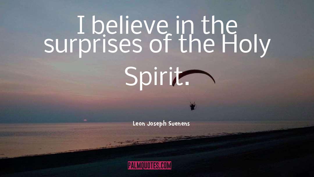 Pure Spirit quotes by Leon Joseph Suenens