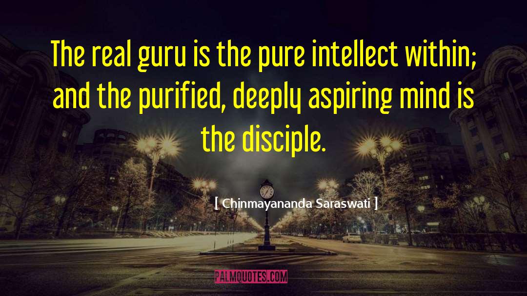 Pure Water quotes by Chinmayananda Saraswati