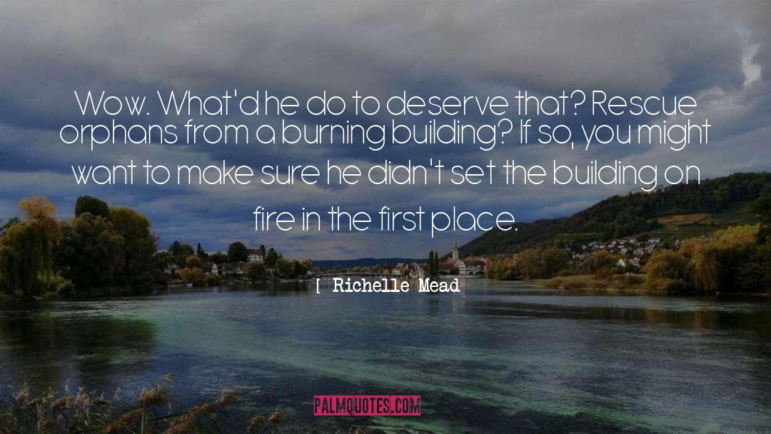 Purebred Rescue quotes by Richelle Mead