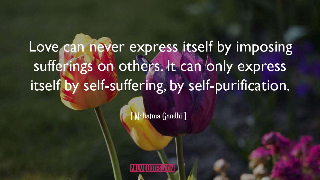 Purification quotes by Mahatma Gandhi