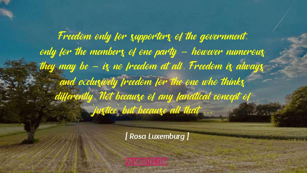 Purifying quotes by Rosa Luxemburg