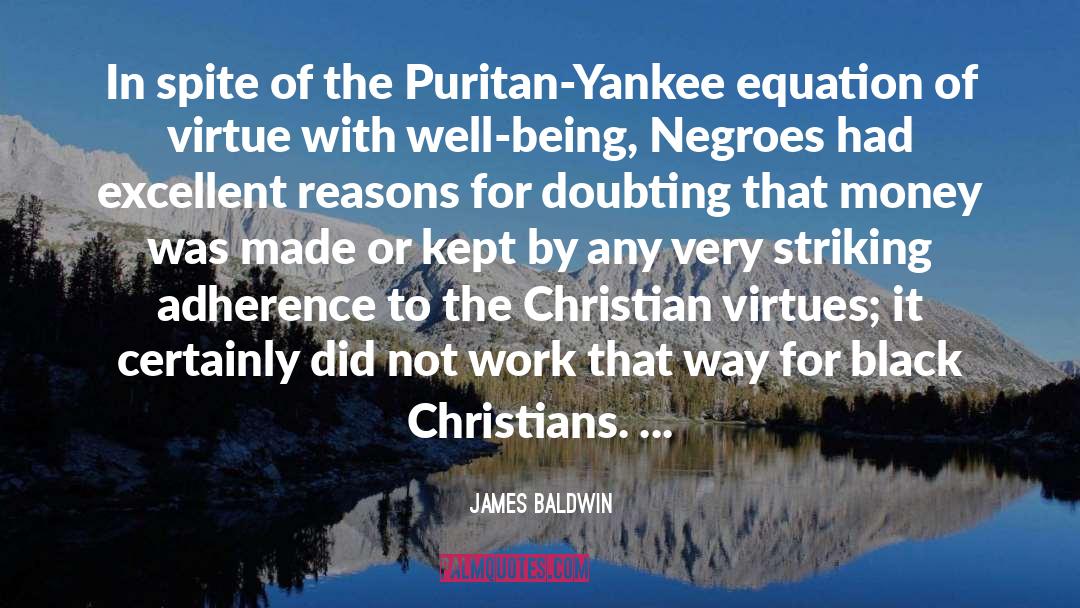 Puritan quotes by James Baldwin