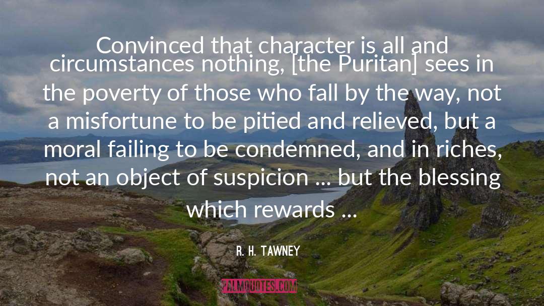 Puritan quotes by R. H. Tawney