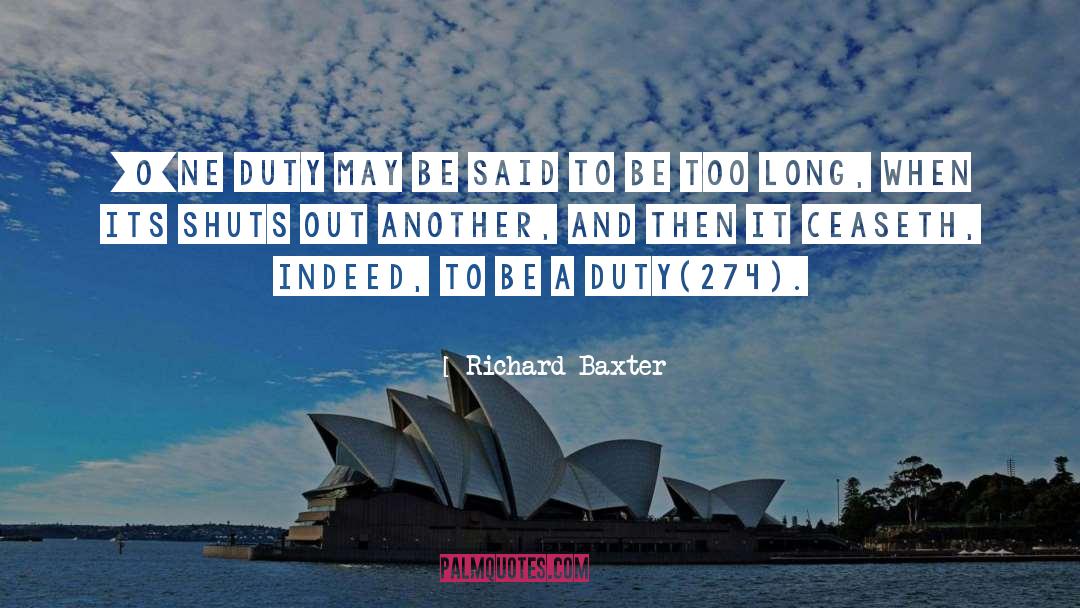 Puritanical quotes by Richard Baxter
