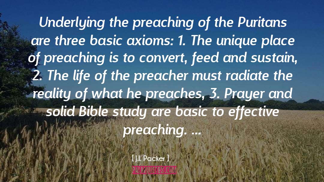 Puritans quotes by J.I. Packer