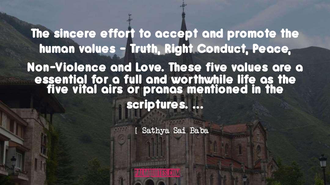 Purity And Love quotes by Sathya Sai Baba