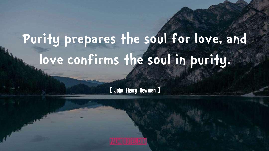 Purity And Love quotes by John Henry Newman