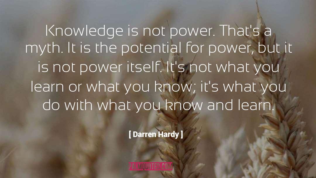 Purity Myth quotes by Darren Hardy