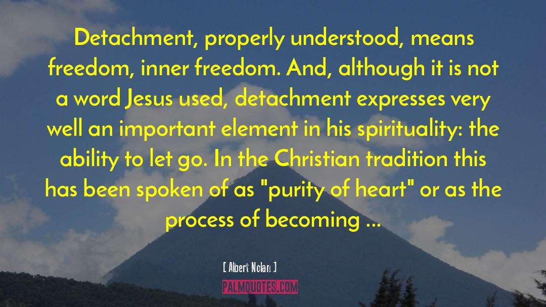 Purity Of Heart quotes by Albert Nolan