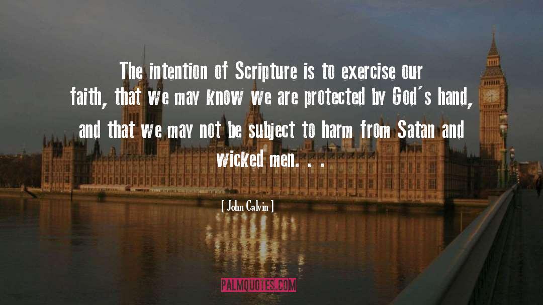 Purity Of Intention quotes by John Calvin