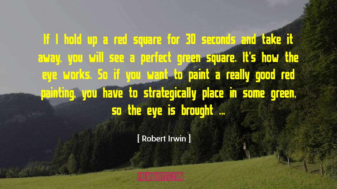 Purohit Green quotes by Robert Irwin