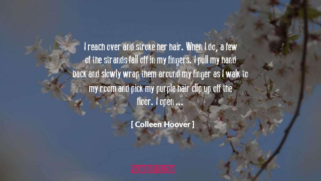 Purple Hair quotes by Colleen Hoover