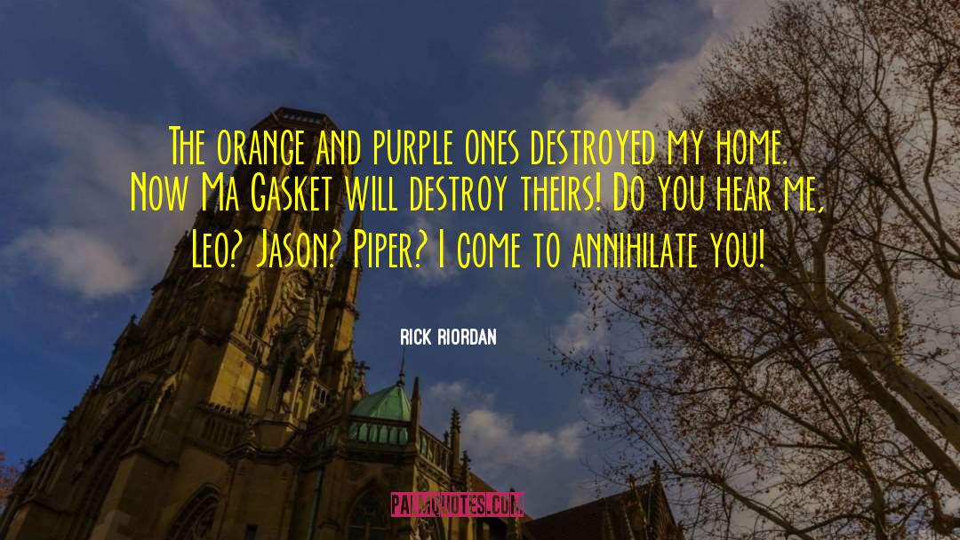 Purple Hair quotes by Rick Riordan