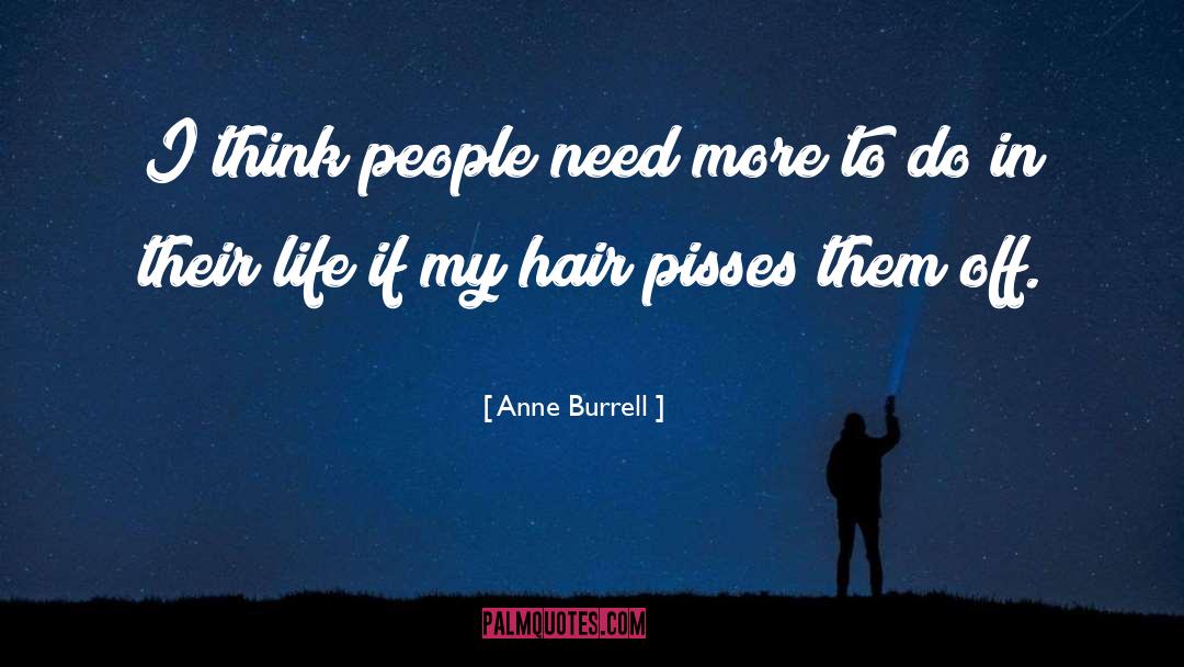 Purple Hair quotes by Anne Burrell